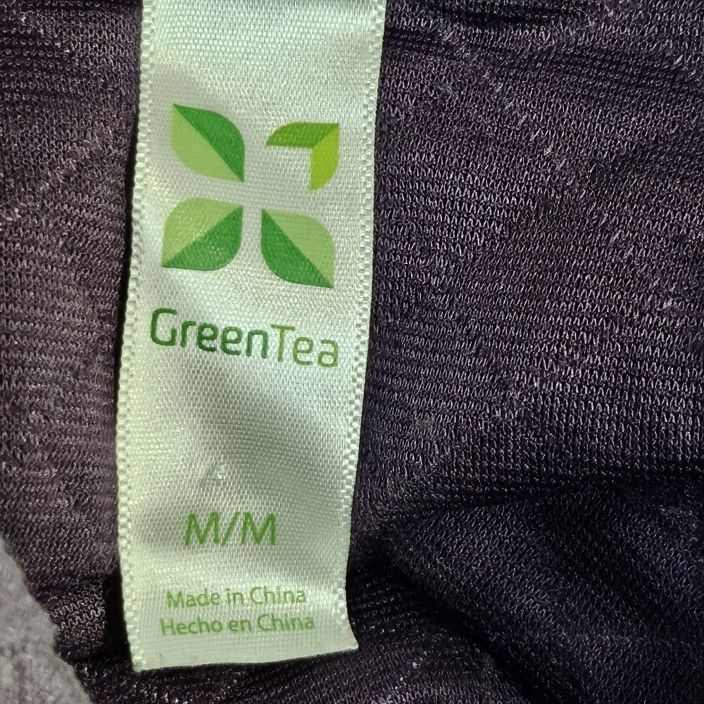 GreenTea Purple Pullover Sweatshirt 84% Polyester 14% Rayon 2% Spandex Sz M - Picture 6 of 7
